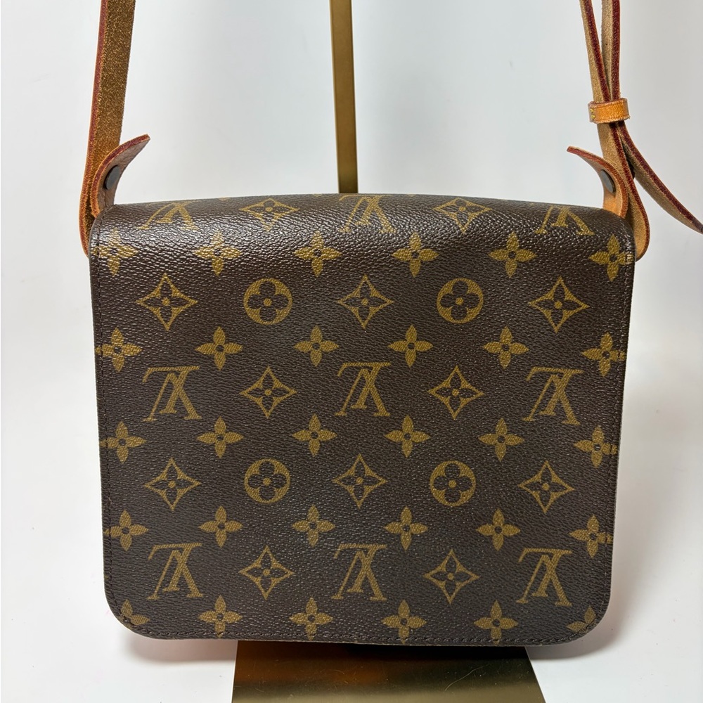 Louis Vuitton Cartouchière MM Monogram Crossbody/Shoulder Bag - Picture 2 of 16
